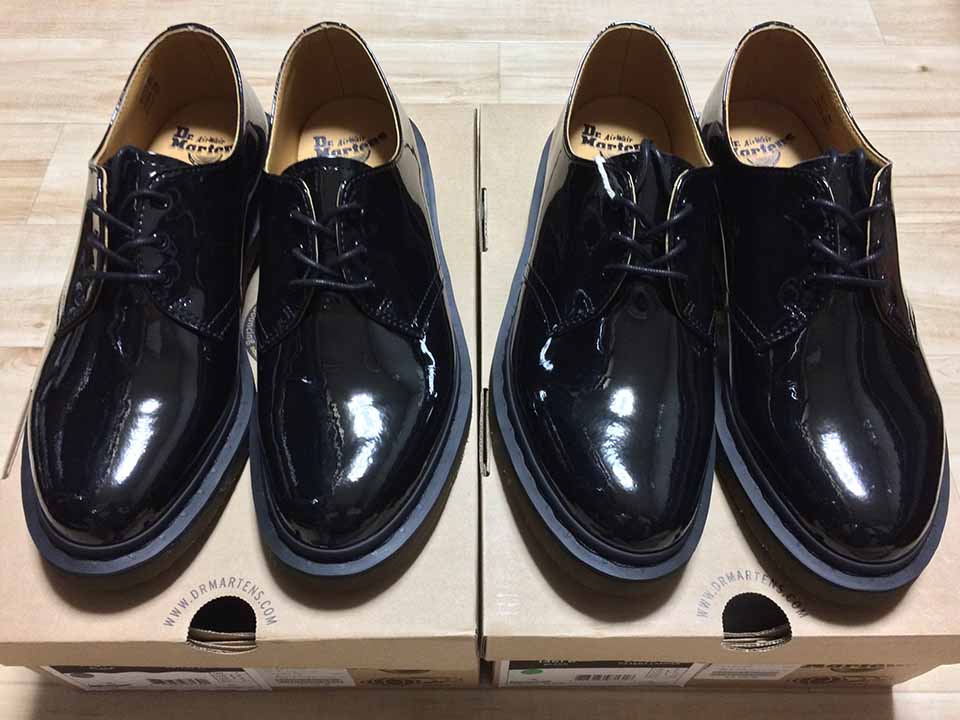 55％以上節約 Dr.Martens × BEAMS / 別注 パテント 3ホール | www