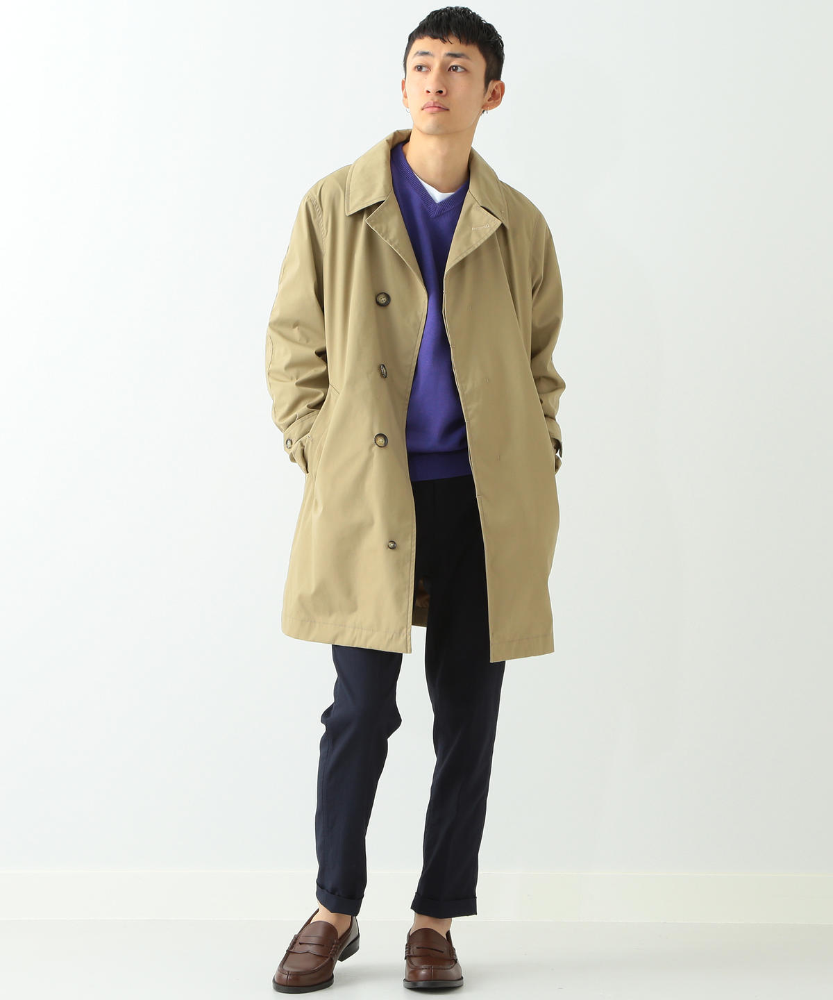 THE NORTH FACE PURPLE LABEL × BEAMS 別注 ステンカラー コート