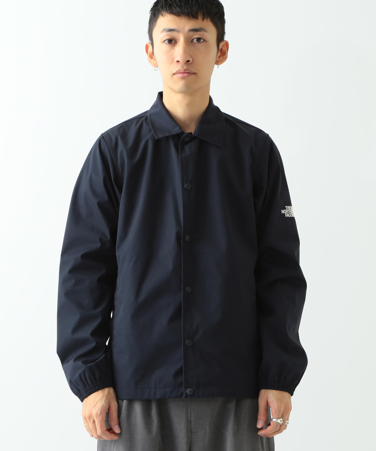 完成品 ノースフェイス コーチジャケット S 黒 north face NY2855N