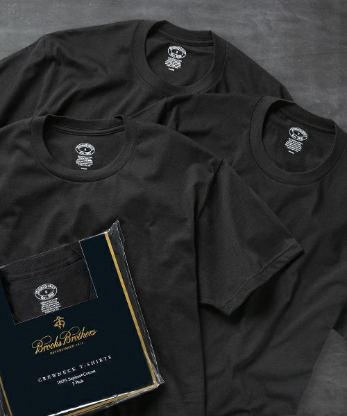 最高級コットンを使用した「ブルックスブラザーズ 」3パック Tシャツ をご紹介！スーピマコットン｜BROOKS BROTHERS