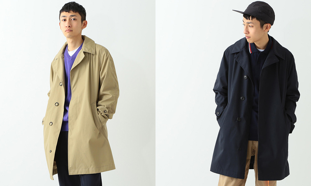 「THE NORTH FACE PURPLE LABEL × BEAMS」"別注"アイテムをご紹介！ステンカラーコート編