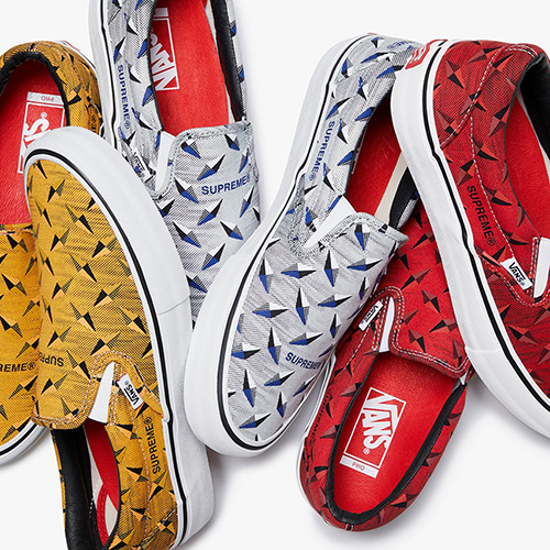 19SS｜Supreme × Vans の 