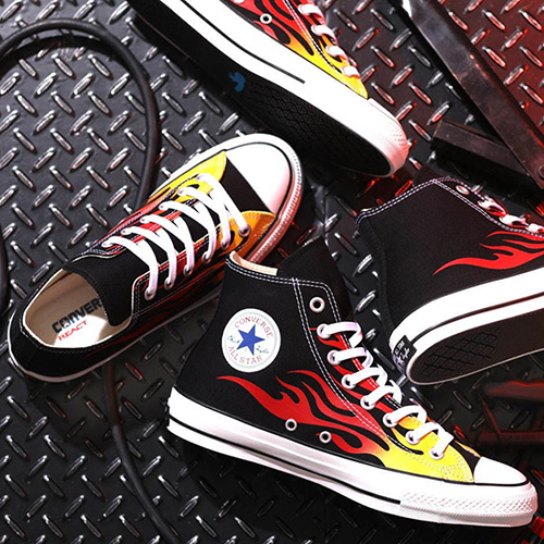 CONVERSE｜伝説の "炎" フレイム柄を纏った「オールスター イグナイト」が復刻！予約受付中