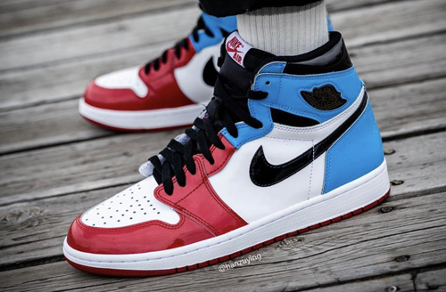 air jordan 1 fearless unc to chicago