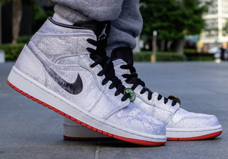 Nike Air Jordan 1 Mid SE Fearless Edison Chen CLOT â NUEVO INSTAGRAM: FOOTZONESPAIN2