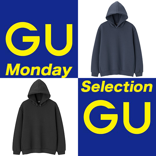 みー✖️2台　サイドバーフルオプション GU｜2019年12月23日の新作「ダブルフェイスビッグパーカ(長袖)GA」を