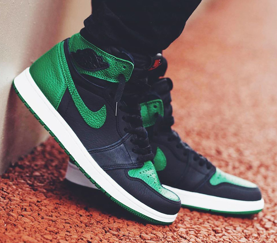 pine green jordan 1 high