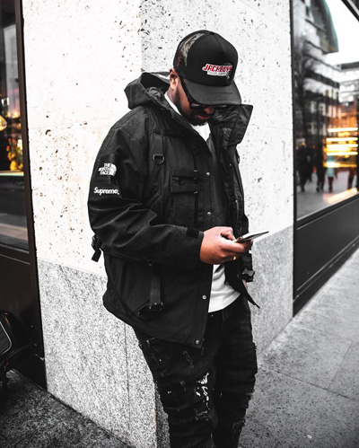 S 黒 Supreme The North Face RTG Jacket | getfitwith180.com