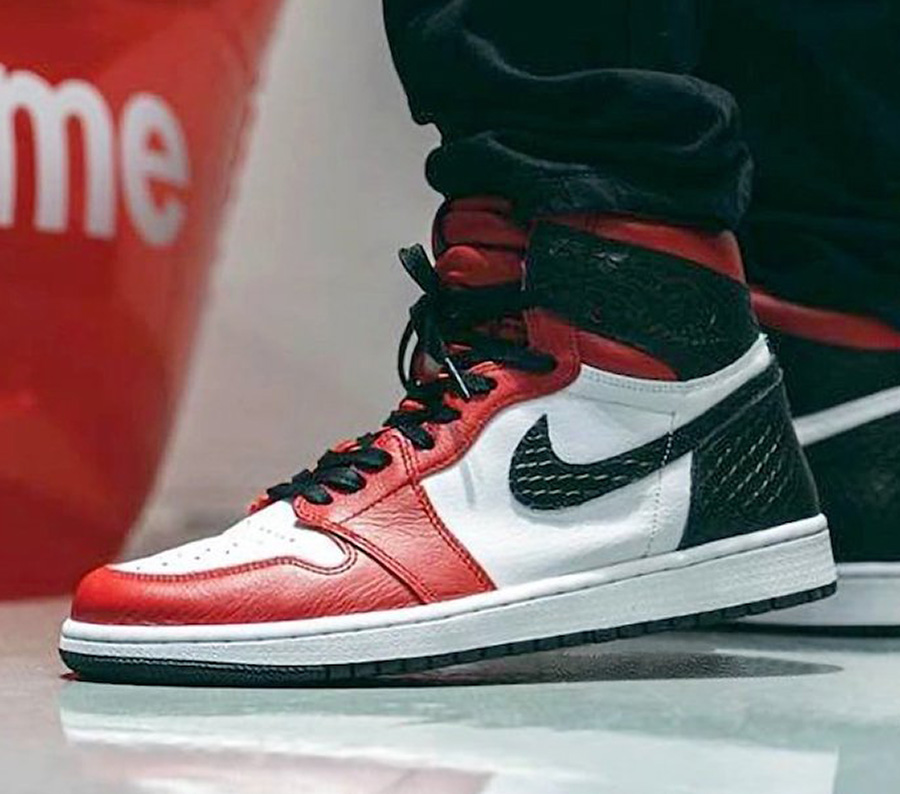 air jordan 1 high og satin red