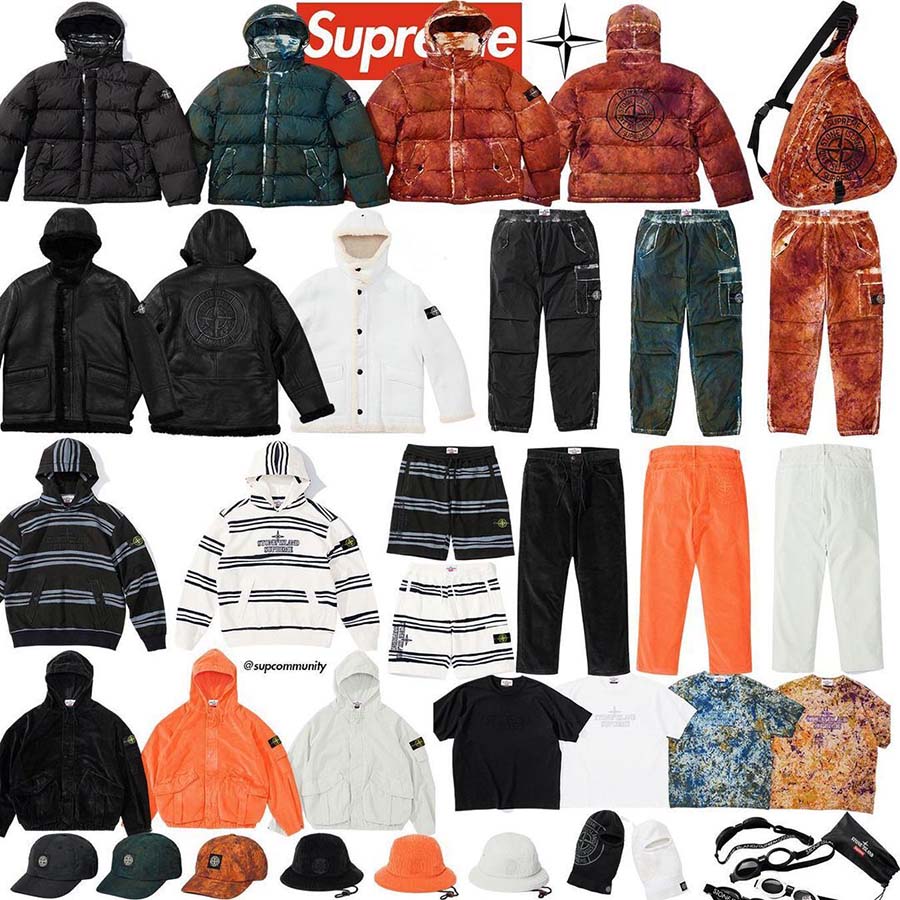 注目ショップ・ブランドのギフト Supreme✕ストーンアイランド カモ柄