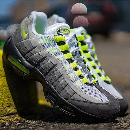 NIKE AIR MAX 95 OG NEON イエローグラデ - スニーカー