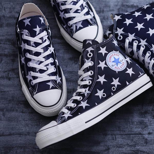 国内発★レアな星条旗柄がかっこいい！Converse ALL STAR HI 口コミ・レビュー｜国内発☆レアな星条旗柄がかっこいい