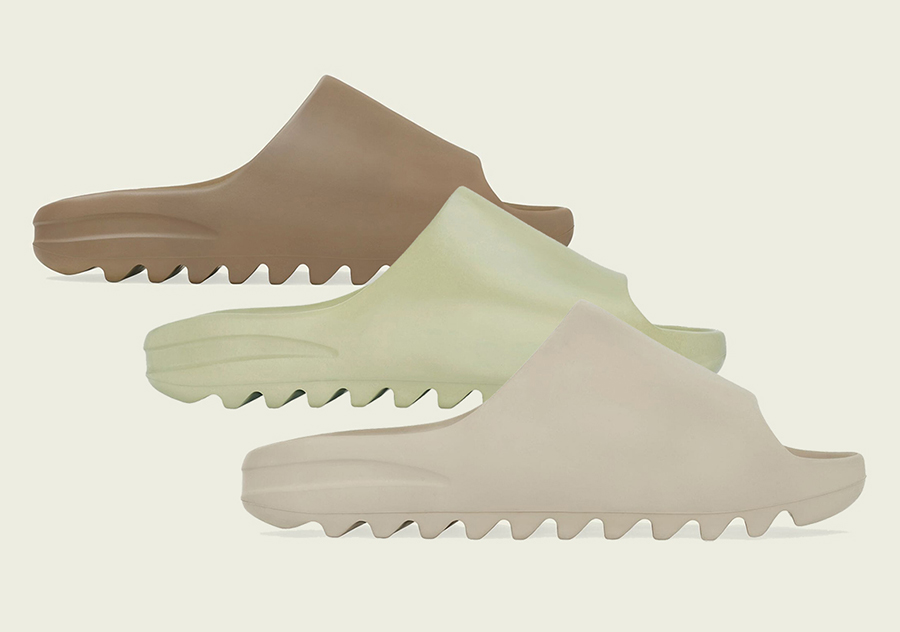 YEEZY SLIDE シリーズより「PURE & RESIN & CORE」3カラーが発売！2021 ...