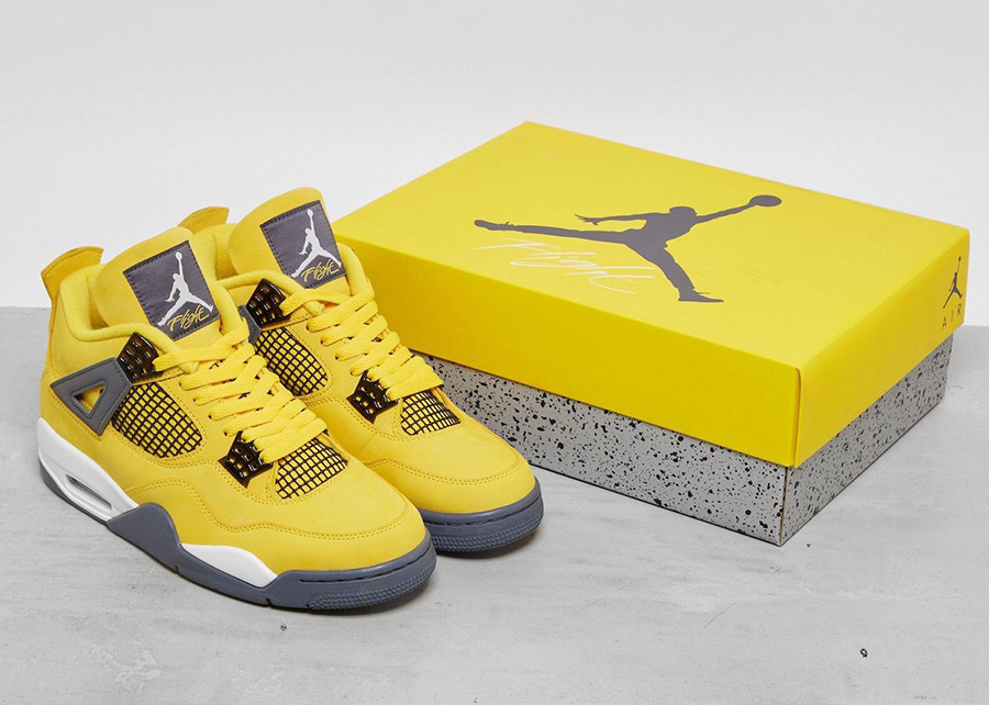 Nike Air Jordan 4 Tour Yellow | vrealitybolivia.com