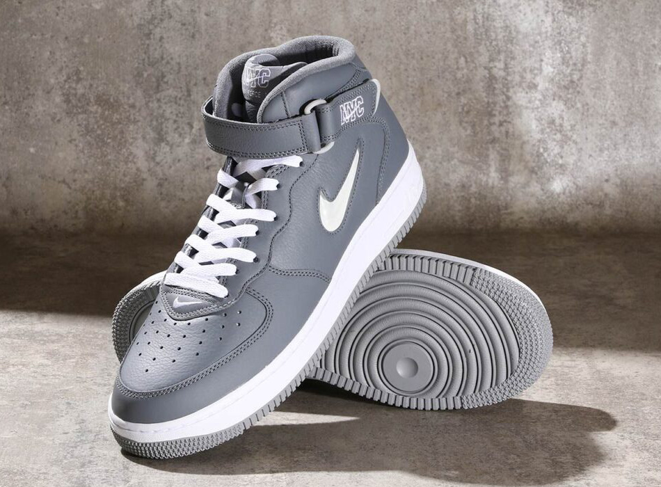 NIKE エアフォース1 MID NYC 未使用 ナイキ force1 ニューヨーク クールグレー - icaten.gob.mx