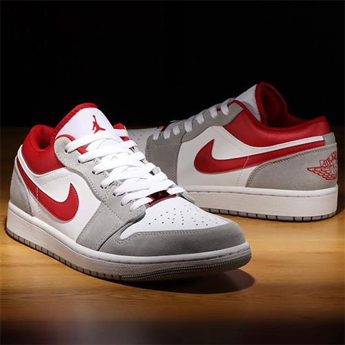 Nike Air Jordan/赤白×スエード×合成皮革、27㌢ Amazon | Jordan メンズ ホワイト/ジム レッド ブラック US