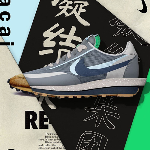 第16弾｜sacai × Nike とのコラボ最新作「VaporWaffle」に新色2カラー 